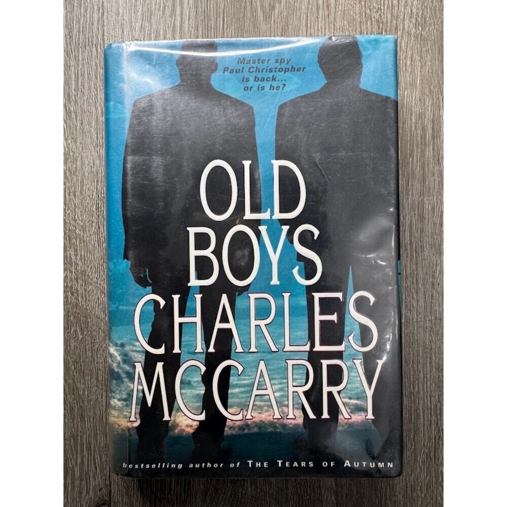 Old Boys Charles McCarry Hardcover Spy Thriller Novel Dust Jacket